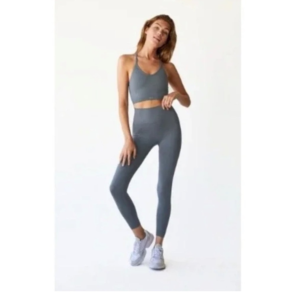 SET Active Sculptflex Seamless Leggings - Storm/Slate Blue